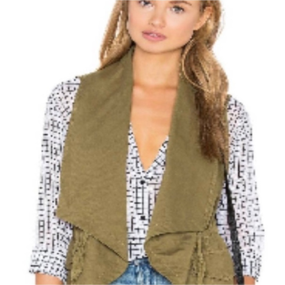 Sanctuary Anthropologie Green Vest Size Large. Preowned. Excellent condition.